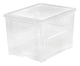 IRIS USA, Inc. IRIS Easy Access Heel Bootie, Tall, Clear