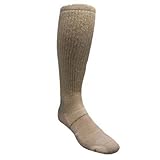 Covert Threads Sand Military Boot Socks, Black, Medium