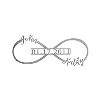 21" Metal Custom Infinity Sign- Date