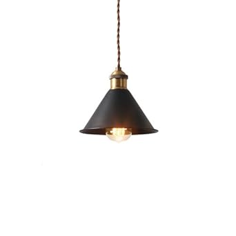 Black Vintage Industrial Small Pendant Lamp Chandelier Retro