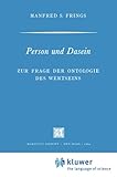 Person und Dasein, , 9024702704