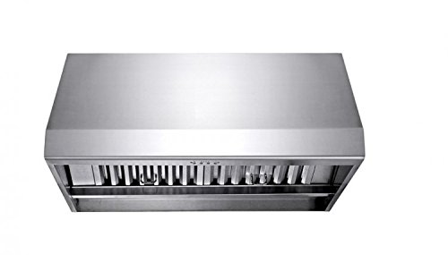 Proline Range Hoods PLJW 108.30 Professional Range Hood 1000 CFM blower Professional Range Hood, 30"