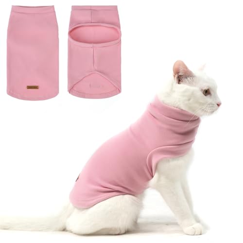 EXPAWLORER Warm Fleece Cat Sweater