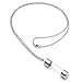 Jovivi Stainless Steel Acrylic Openable Container Tube Urn Keepsake Cremation Ashes Memorial Pendant Necklace