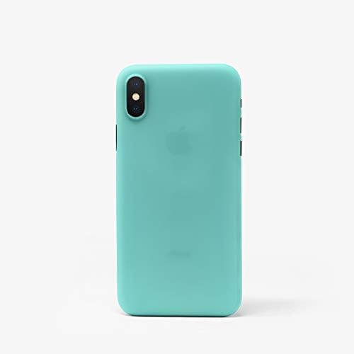 Casedodo Ultra Thin Matte Finish Back Case Cover for Apple iPhone Xs 5.8" (Aqua Sky)