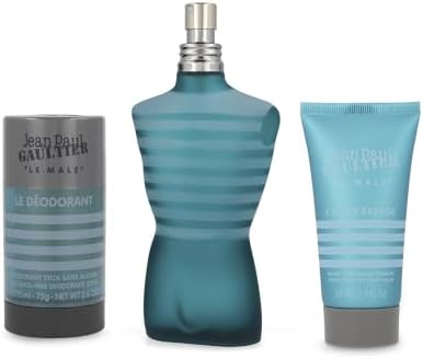 Le Male Eau de Toilette 125ml + Balsam 50ml + Deo