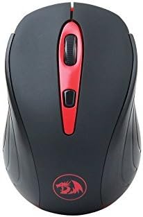 Redragon 2.4GHz Wireless mouse M610 -2000 DPI (1000/1500/2000DPI), 4 Function Buttons, Nano USB Receiver, Avago power-efficient infrared engine