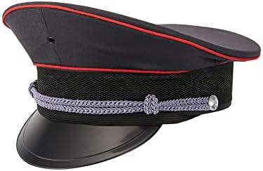Amazon.com: ZWJPW-日本軍官HAT-二戰日本軍官日本軍帽附徽章棕色: 服裝