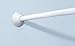 MetroDecor mDesign Wall Mount Curved Bathroom Shower Curtain Rod - 41-72