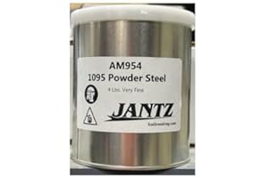Jantz USA 1095 Powder Steel - Very Fine, 325 Mesh, 4 Lb. Container, Used For Making Canister Damascus