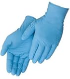 Best Nighthawk 7700PFT Black Nitrile glove bx/50 gloves