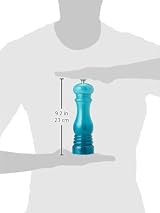 Le Creuset Classic Salt Mill Grinder Teal 40g 21 cm ABS Ceramic Anti-Corrosion view 3