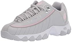 K-Swiss Women's ST329 Tape Sneaker, Misty Rose/Rose