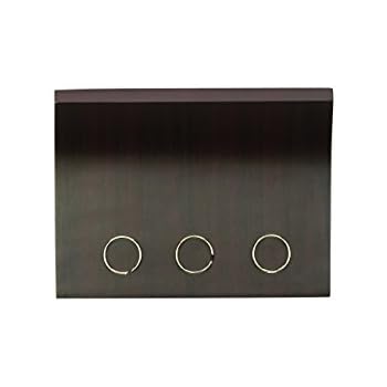 Umbra, Espresso Magnetter - Magnetic Wall Mounted Key/Mail Entryway Organizer/Hanger, STORAGE