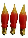 Red And Yellow Flame Replacement Candle Light Bulbs [16310]