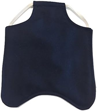 Single Strap Chicken Apron/Saddle, X-Large, Navy