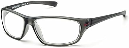 Designer Radiation Leaded Protective Eyewear in Full Rim Plastic Frame - Varsity - Crystal Matte Dark Gray - 57-13-115mm