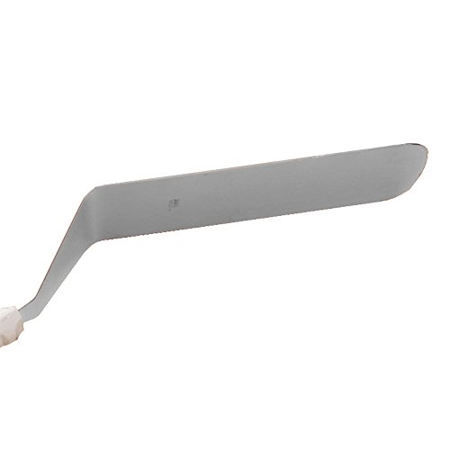 LU2000 Kitchen and Cook Metal Spatula, Heavy Duty 15 Inches Long Spade Cooking for BBQ Kitchen Baking Scraper Barbecue Help Spatula Stainless Pizza Big Size Cake Shovel - White