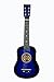 Blue Acoustic Toy Guitar for Kids with Carrying Bag and Accessories & DirectlyCheap(TM) Translucent Blue Medium Guitar Pic