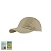 Juniper Taslon UV Cap with Detachable Flap, One Size, Khaki