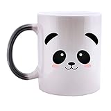 Heat Changing Mug, Caliamary Funny Panda Heat
