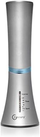 Zennery Aromatherapy Diffuser (Zennery Negative Ion Essential Oil Aroma Diffuser/Nebulizer - Silver)