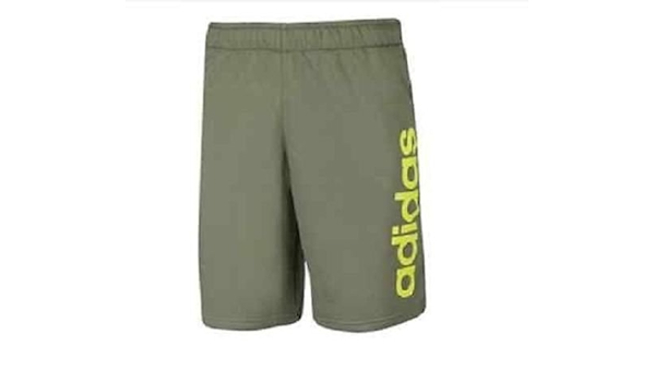 olive green adidas shorts