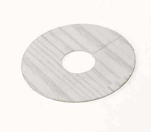 O' SO EEZY 4 x Laser Cut (Arktis Pine) Pipe Surrounds/Covers for Laminate Flooring (Can be Used for Natural Floor Covers)