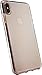 Smartish iPhone Xs Max Clear Case - Nudist Frosted Clear - Protective Slim Grip Shock Resistant Cover (Silk) - Nothin' to Hide