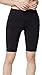 Oalka Women's Short Yoga Side Pockets High Waist Workout Running Shorts
