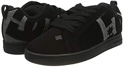 DC Shoes Men's Low-top Sneakers Skate Shoe, Black
