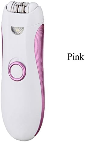 Depilatory Electric Female Epilator Women Hair Removal For Facial Body Armpit Underarm Leg Depilador Depilation Pink Battery Operate