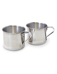 Stansport aluminio potable tazas