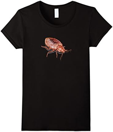 Women's Ugly Disgusting Bedbug on a Tee Shirt  Medium Black