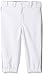 Easton PRO+ KNICKER Baseball Pant, Youth, Medium, White/Black (A167106)