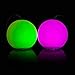 GloFX LED Poi Balls: Light UP 9-Mode Poi - Bright Flow Toy Light Painting Spin Glow Dancing Light Show Rave Prop