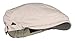 Men's Cotton Flat Cap Ivy Gatsby Newsboy Hunting Hat, Beige, One Size