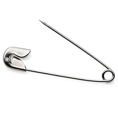 Kuqqi 1000pcs Premium Safety Pins Sweing Pins, 38mm(1.5in)