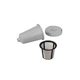 Keurig My K-Cup Replacement Coffee Filter Set 3 pieces in sealed pouch fits B30 B31 B40 B50 B60 B66 B70 B77 B79 Cuisinart SS-700