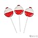 Fisherman Fishing Bobber Suckers - 12 ct