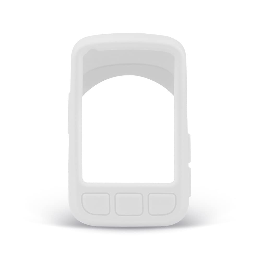 Voikoli Case Compatible with Wahoo Elemnt Bolt V2,Soft Silicone Protective Cover Case for Wahoo Elemnt Bolt V2 GPS Cycling Accessories (White)