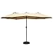 Le Papillon Water-filled Sand-filled Plastic Base Weight for Double-Sided Umbrella