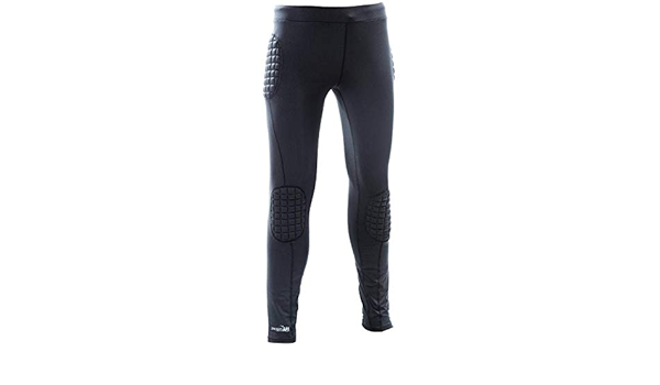 precision goalkeeper padded base layer pants
