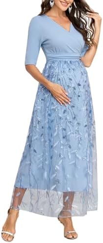 everly grey maternity dress Rosa Hospital Gown Peony Everly Grey