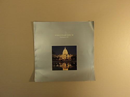 USPS 1989 World Stamp Expo Washington DC Postal Cards America the Beautiful