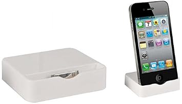 Iphone 4 4g Docking Station Ladestation Weiss Amazon De Elektronik
