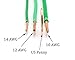THE CIMPLE CO 10 FT - 10 AWG Solid Copper Wire - 10 Gauge Industrial THHN/THWN - 10 FT Insulated Grounding Wire - Green, 10 Feet (3 Meters)