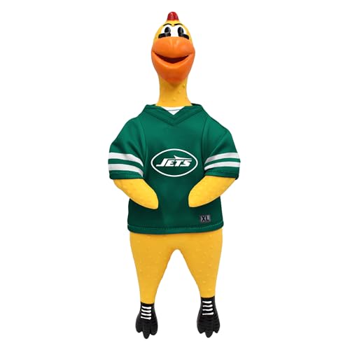 Littlearth NFL Team Rubber Chicken Toy Los Angeles Chargers
