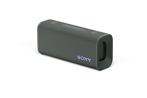 Sony ULT FIELD 3 - Speaker Bluetooth portatile con ULT POWER SOUND, batteria 24 ore, IP67, impermeabile, antipolvere, antiurto, tracolla staccabile, compatto - Blanco Marfil, Foresta Grigia