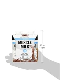 Leche muscular 100 calorías proteína Shake, 66783, Paquete de 212, 1